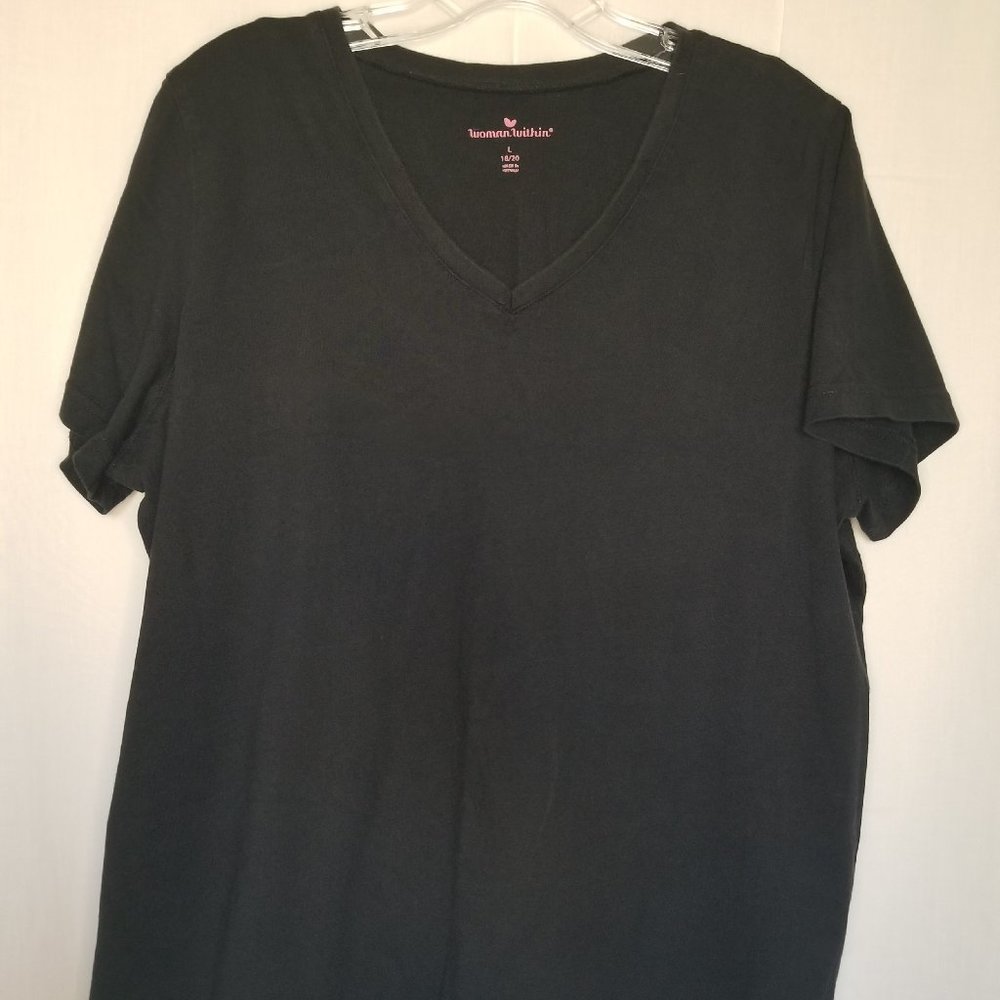 Plain Black Tee